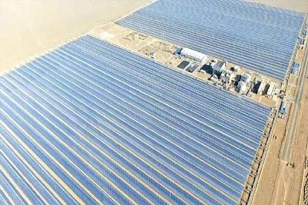 中核玉門“光熱儲能+光伏+風(fēng)電”示范項目