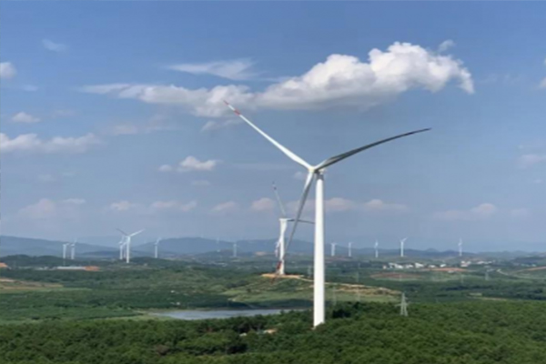 中電工程陜西延安交口鎮(zhèn)風(fēng)電項目工程